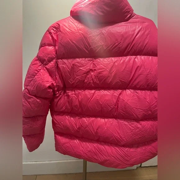 MONCLER Dervox Logo-Appliquéd Quilted Shell Down Jacket SIZE 2 EXCELLENT